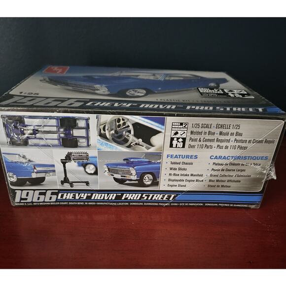 AMT 1966 Chevy Nova Pro Street Model25 - Picture 4 of 4